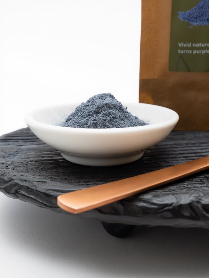 Butterfly Pea Flower Powder — Green Botanica, product image 4