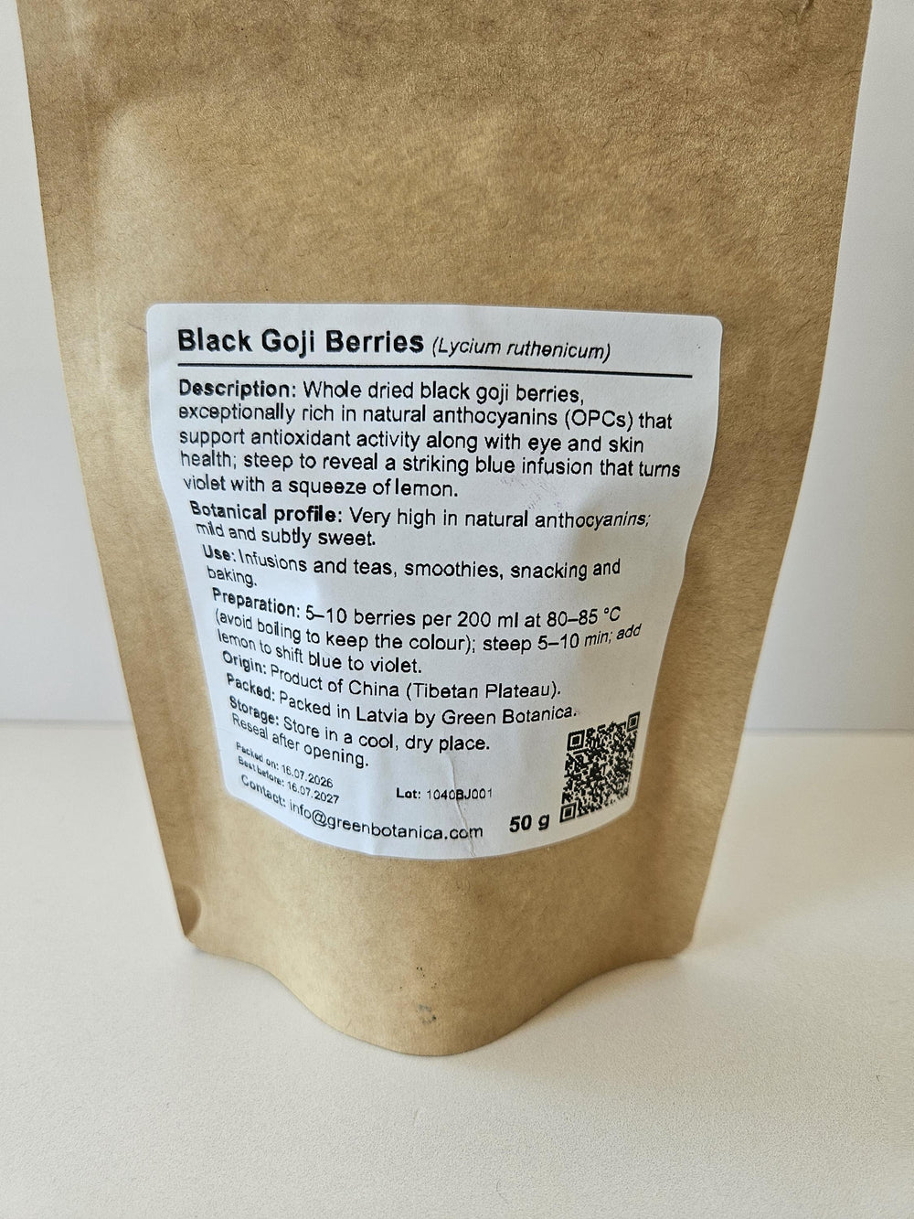 Black Goji Berries — Green Botanica, product image 7