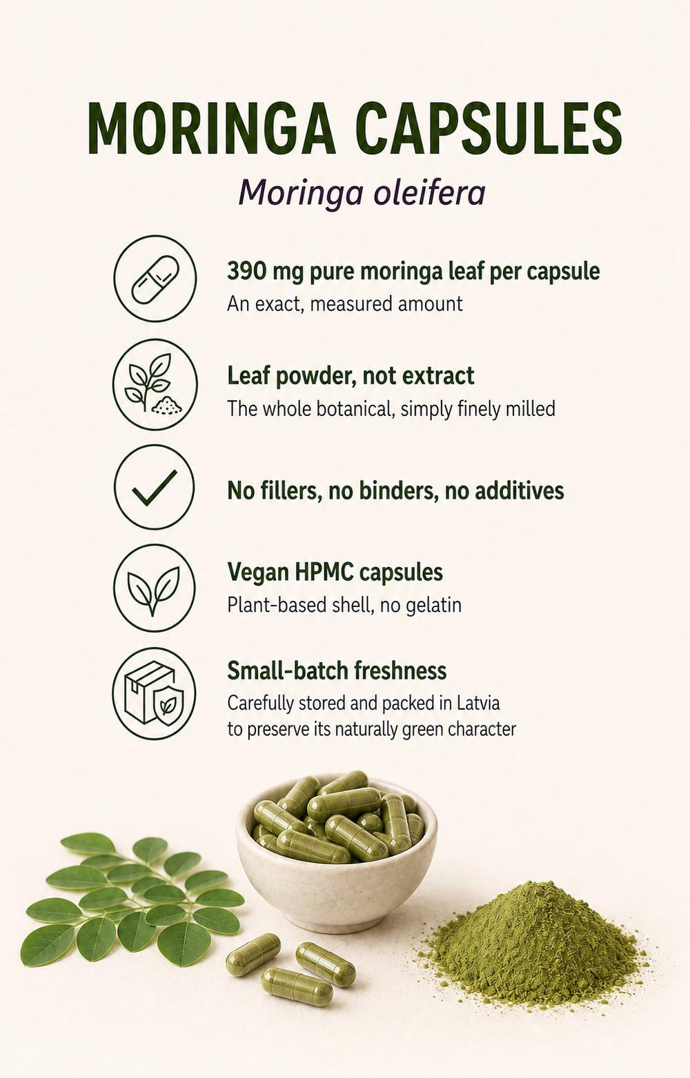 Moringa Capsules — product image 2