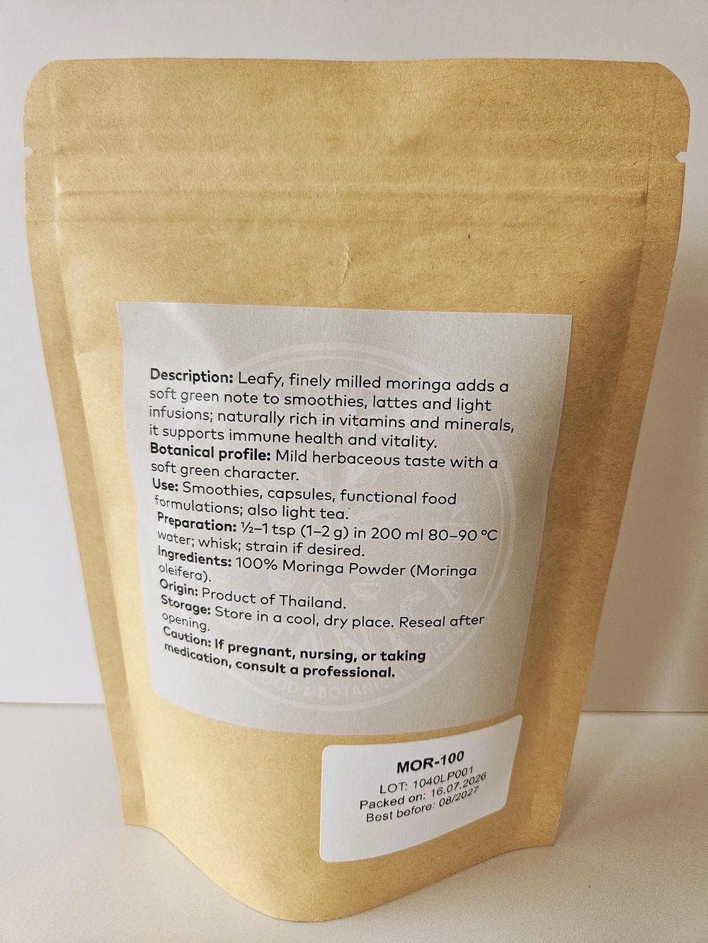 Organic Moringa Leaf Powder — product image 6