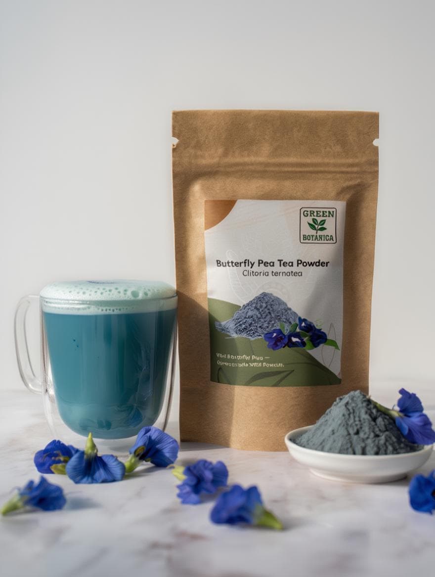 Butterfly Pea Flower Powder — Green Botanica, product image 1
