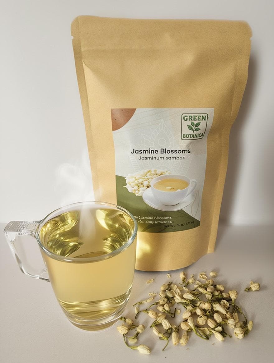 Jasmine Flower Tea — Green Botanica, product image 1