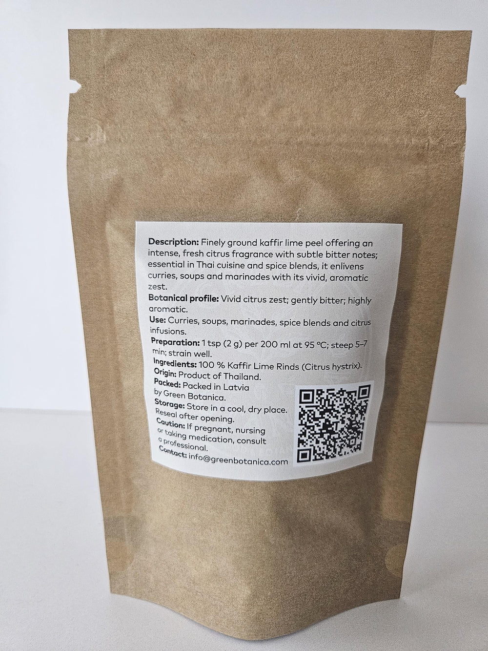 Makrut Lime Peel Powder — Green Botanica, product image 8