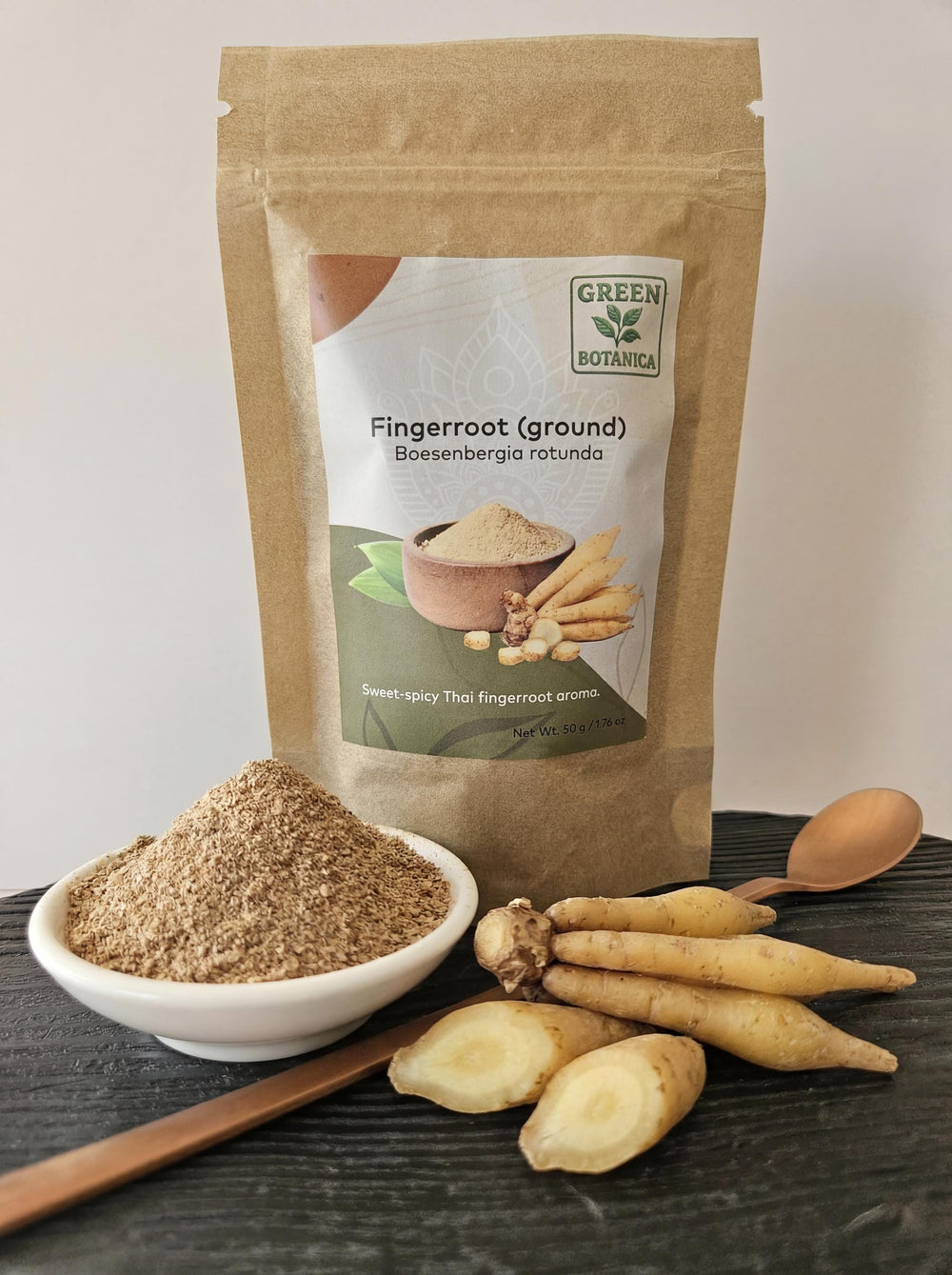 Fingerroot Powder — Green Botanica, product image 1