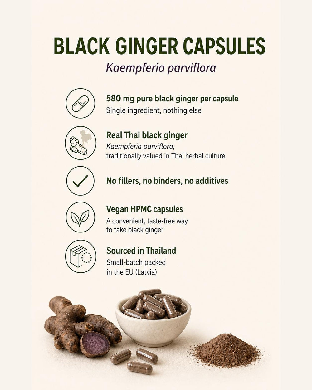 Black Ginger Capsules — product image 2