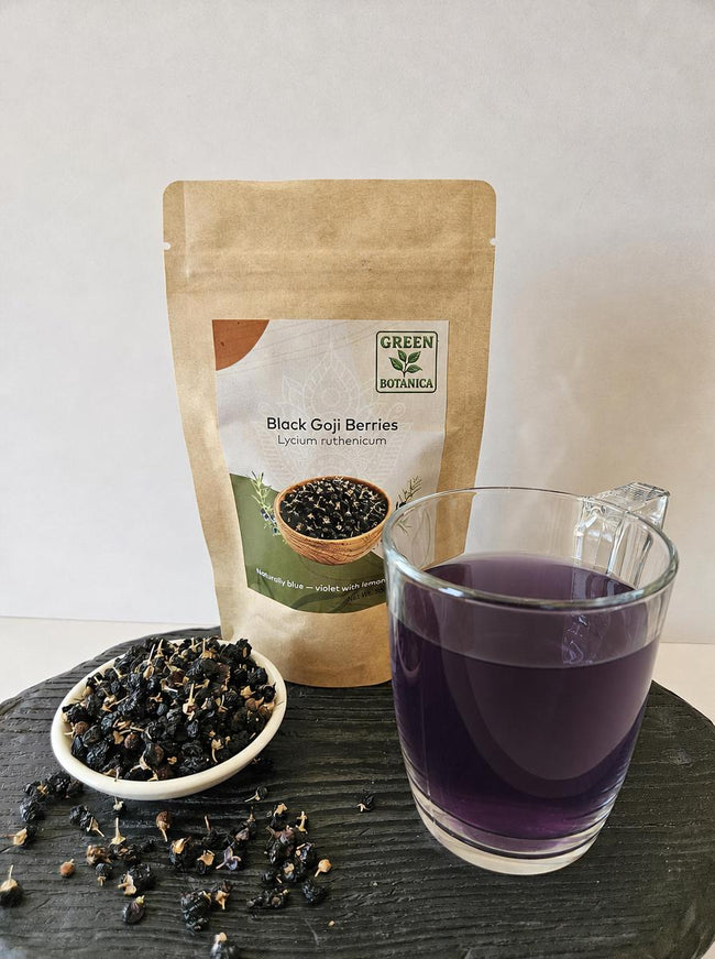 Black Goji Berries — Green Botanica, product image 1
